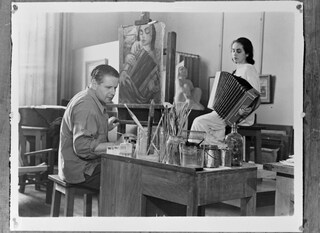 Rosenthal, Le peintre et son modèle