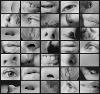 Portrait Partials_1970-2007_37x38.5