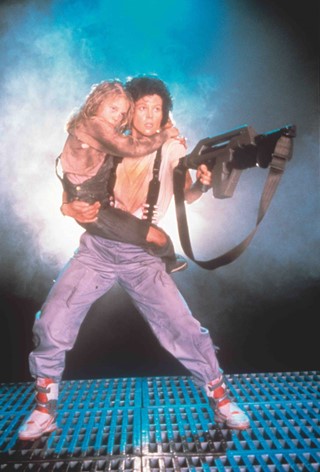Sigourney Weaver in Aliens