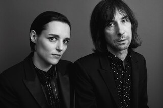 Jehnny Beth and Bobby Gillespie