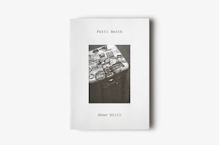 Patti Smith Never Still bookleft AnOther Magazine 2021