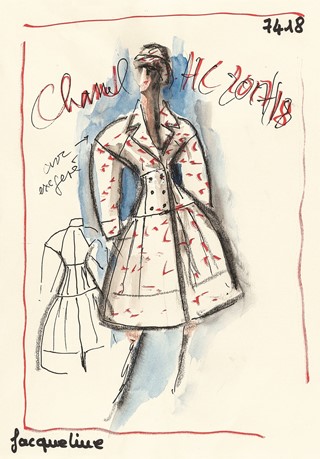 07. Sketch,Coat,CHANEL,fall2017HC