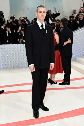 Harris Dickinson in Dunhill