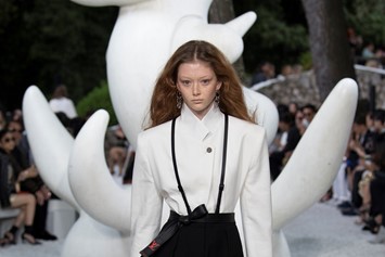 Nicolas Ghesquière unveils Grace Coddington collab at Vuitton's Cruise show  Womenswear