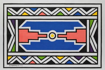 Esther Mahlangu_E281 112,5x170,5 2010