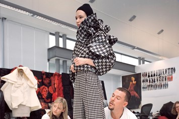 A Rare Glimpse Into Alexander McQueen's Working Process