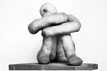 Work by Sarah Lucas, from Tittipussidad