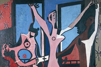Pablo Picasso,  The Three Dancers, 1925