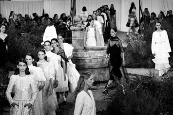 Chanel's Haute Couture Show Draws on Coco Chanel's Cloistered