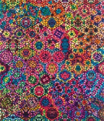 Philip Taaffe, Large Cairene Window, 2010