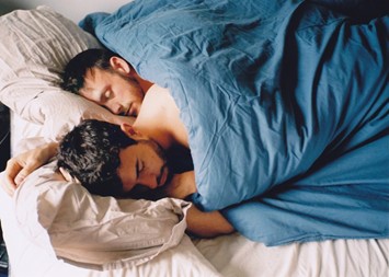 Tom Cullen and Chris New in Weekend