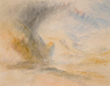 JMW Turner Foot of St. Gothard, c.1842
