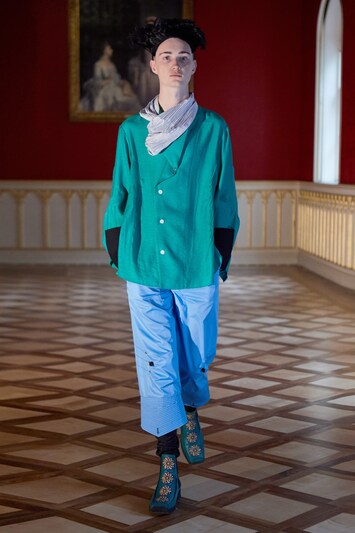 Kiko Kostadinov SS21 Menswear Look 9