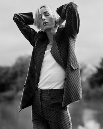 The Edie Campbell and Sunspel collection