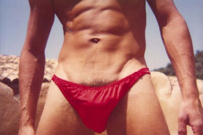 Makos KEVEN KENDALL RED BIKINI POLAROID 1986