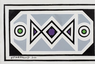 Esther Mahlangu_E108 55,5x95 2010