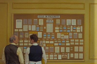 The French Dispatch Wes Anderson Timoth&#233;e Chalamet