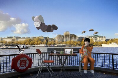 Cao Fei, ​The Eternal Wave AR_ Li Nova​_ KAWS, COM