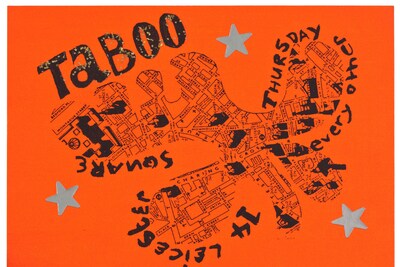 1985.1.31-Leigh-Bowery&#39;s-Taboo,-14-Leicester-Squar