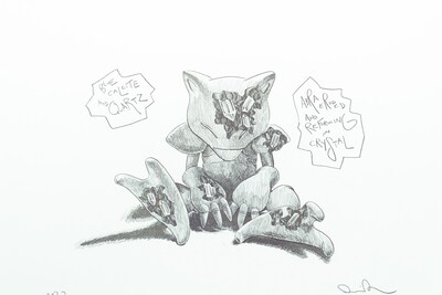 Study for Crystalized Abra (2022)