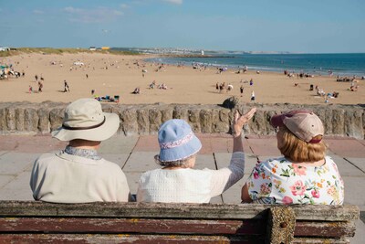 Wales at the Seaside by Jon Pountney