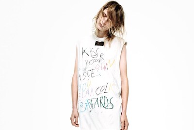 Raf Simons Julia Nobis AnOther Magazine SS23 cover
