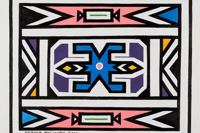 Esther Mahlangu_E098 68x83,5 2010