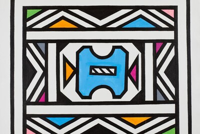 Esther Mahlangu_E060 76,5x87 2011