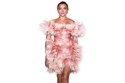 Florence Pugh Alexander McQueen Oscars 2020