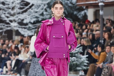 Chanel aw19 ski resort alpine karl lagerfeld