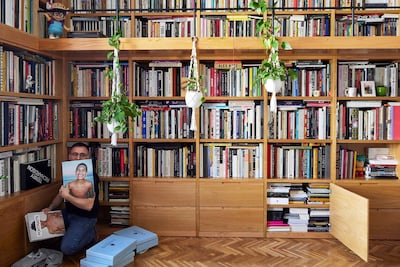 Luis Venegas in his Madrid home, 2023 Elise By Olsen