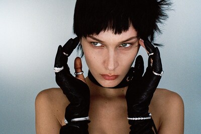 Hugo Comte photographer Bella Hadid for POP Magazine