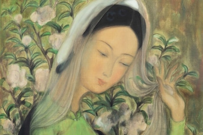 Le Pho (1907 – 2001), Femme au voile