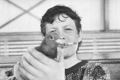Seacombe Ferry Waiting Room (Caught pigeon), 1980&#39;