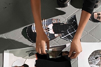 Creative Process_Burberry Manchester Mural by Jazz