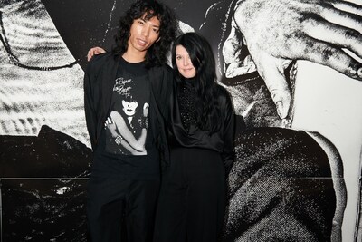 Guests at the Private View for Shashin Ron (On Photography)
