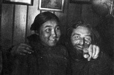 Peter Freuchen and Navarana Mequpaluk