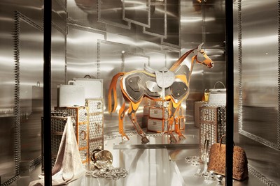 Happy to share all the @hermes Window Displays we designed