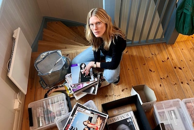 Iselin Steiro in her Oslo home, 2023