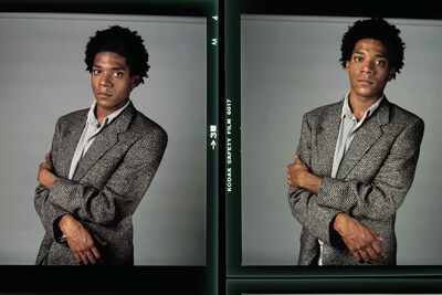 Jean Michel Basquiat fashion style studio Richard Corman