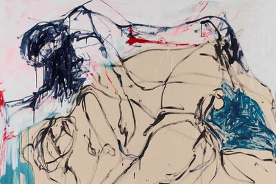 4) Tracey Emin, I Saw You Loving Me, 2023 - Courte