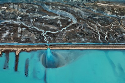 Edward Burtynsky's Clarion 'Watermark