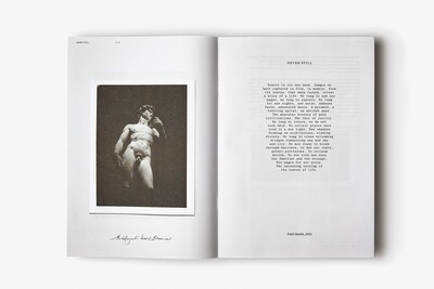 Patti Smith Never Still bookleft AnOther Magazine 2021
