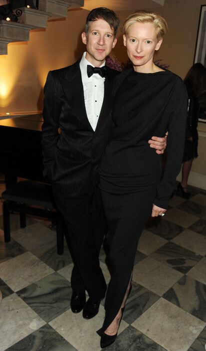 Jefferson Hack and Tilda Swinton