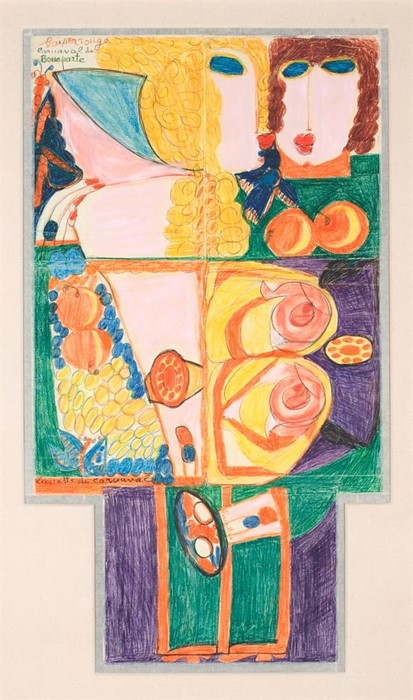 Aloise Corbaz, 1957