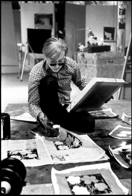 Andy Warhol. New York, USA. 1964. Eve Arnold-Magnu