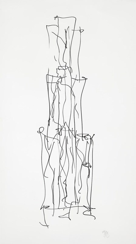 Frank Gehry, Beekman Street Housing print