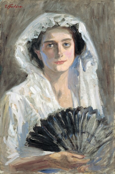 14. FUJISHIMA Takeji_Black Fan