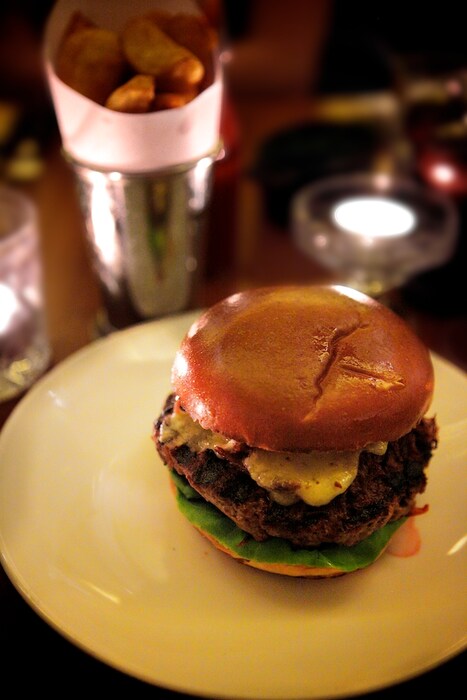 Hawksmoor bone marrow burger