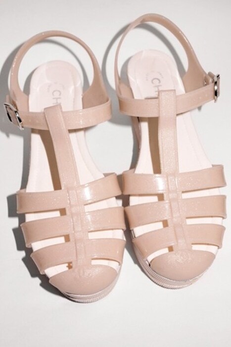 Chanel Jelly Shoes